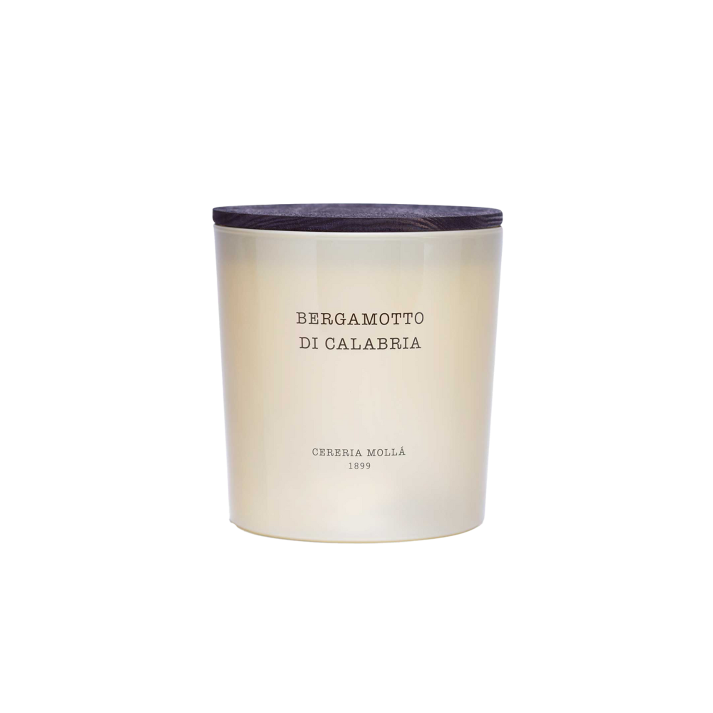 CERERIA MOLLA BERGAMOTTO DI CALABRIA 600G 3 WICK CANDLE