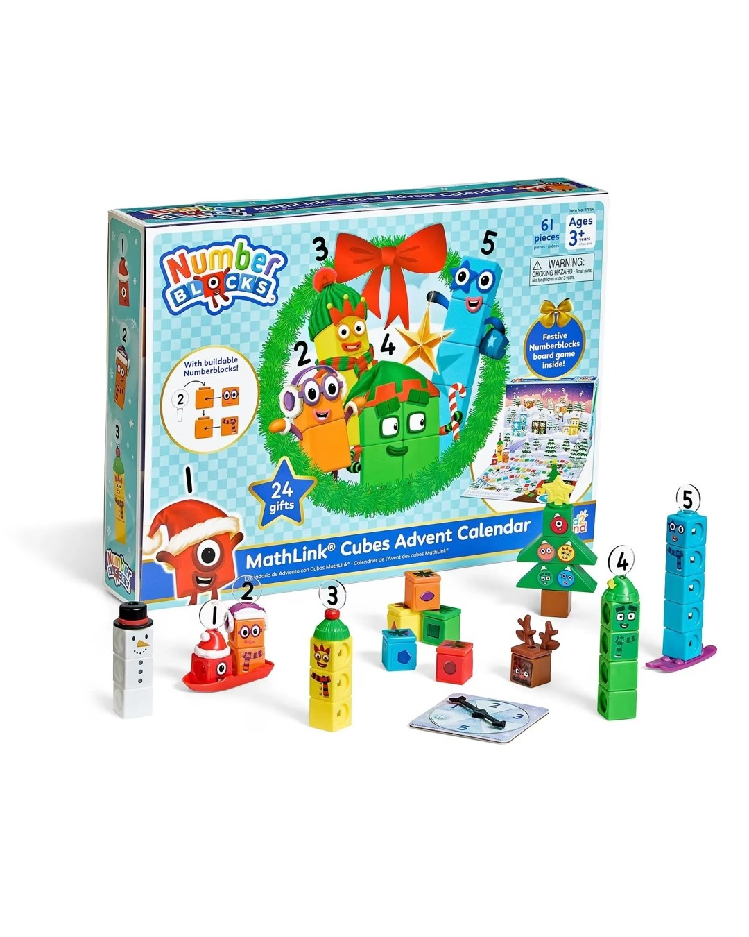 NUMBER BLOCKS ADVENT CALENDAR MATHLINK 