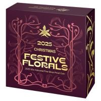 FESTIVE FLORALS 2025 50 CENT FINE SILVER PROOF COIN