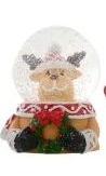 CHRISTMAS MOMENTS GINGERBREAD REINDEER MUSIC WATERBALL