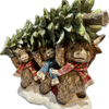 XMAS TREE HIGHLAND COW 