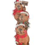 CHRISTMAS CAPYBARA TOWER