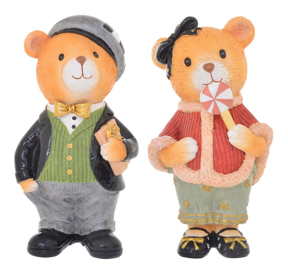 SET OF TWO CLASSIC BEAR FIGURES