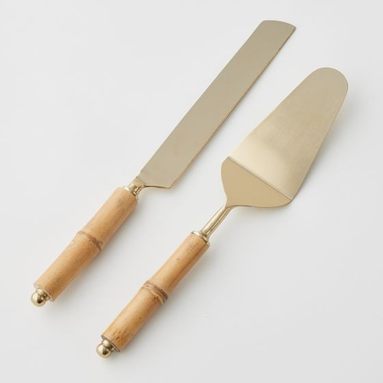 BAMBU CAKE SERVER SET