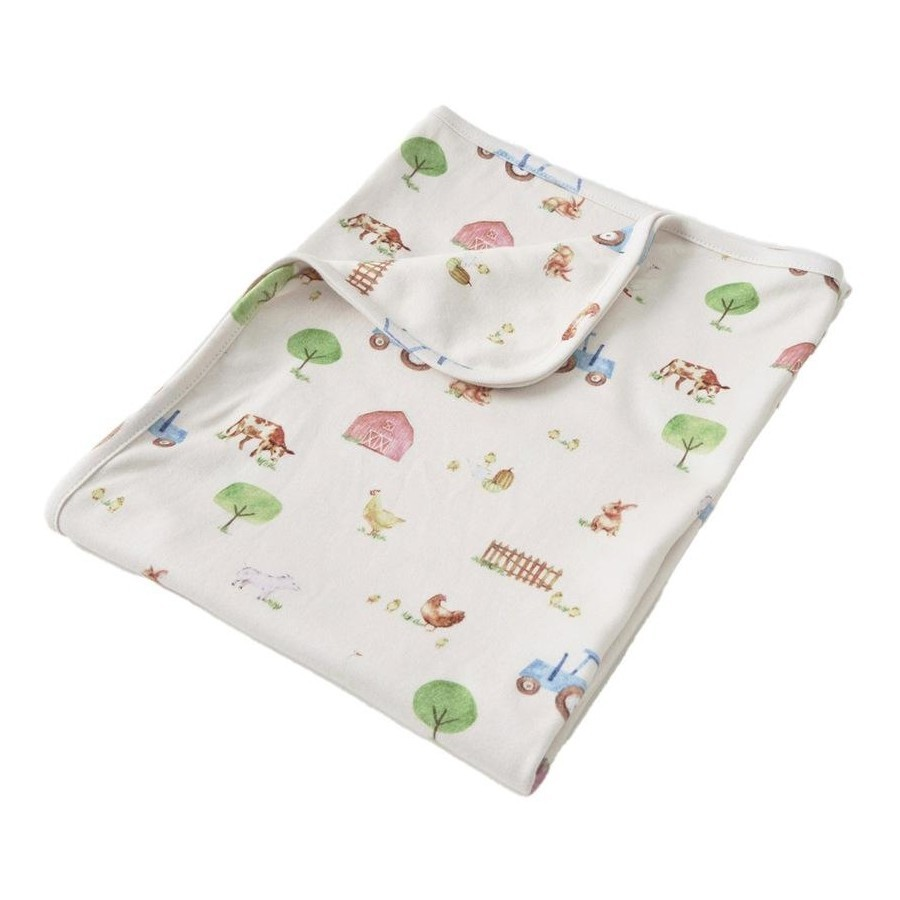 JIGGLE & GIGGLE BARNYARD JERSEY BABY WRAP