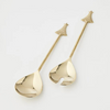 ENCHANTED FOREST CHRISTMAS TREE SALAD SERVERS SET OF TWO