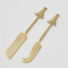 ENCHANTED FOREST CHEESE KNIVES SET OF TWO