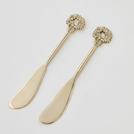 HOLIDAY GARLAND SET OF TWO SPREADERS