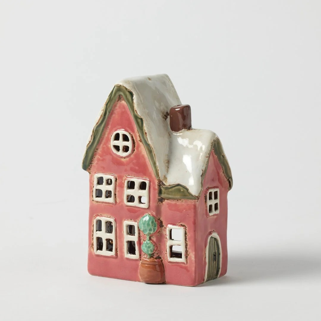 YORKSHRE HOUSE TEALIGHT HOLDER