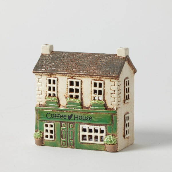 COFFEE HOUSE TEALIGHT HOLDER