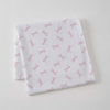 JIGGLE AND GIGGLE PINK BOW MUSLIN WRAP 