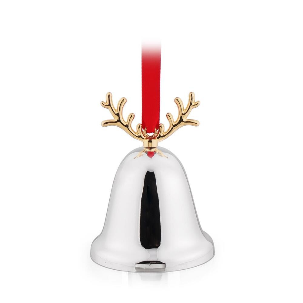 BELL SILVER WITH GOLD ANTLERS