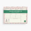 DESK PLANNER PAD AFFIRMATIONS 