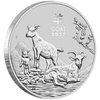 AUSTRALIAN LUNAR SERIES 111 2027 YEAR OF THE GOAT 1OZ SILVER PROOF COIN