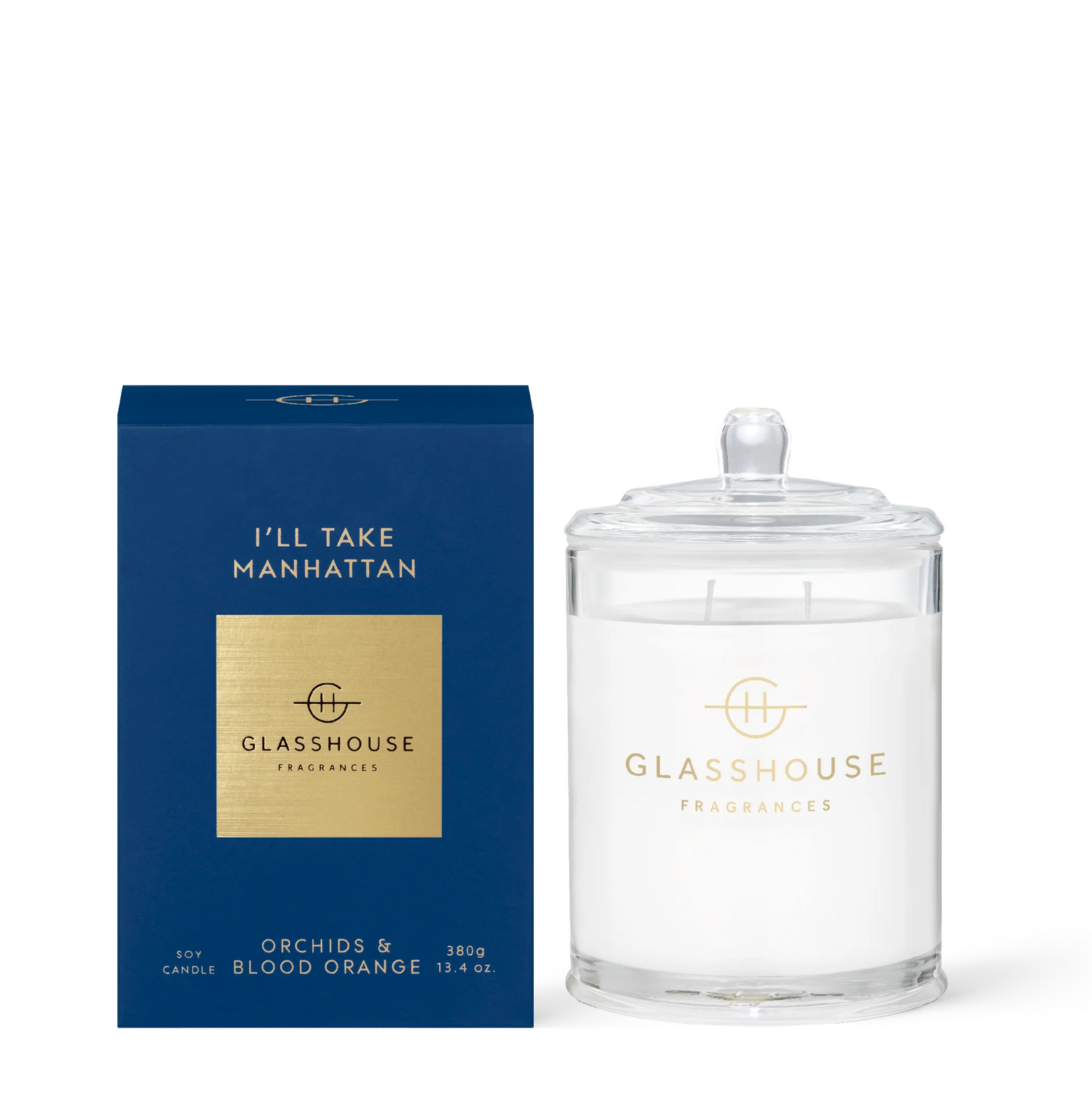 GLASSHOUSE I'LL TAKE MANHATTAN CANDLE