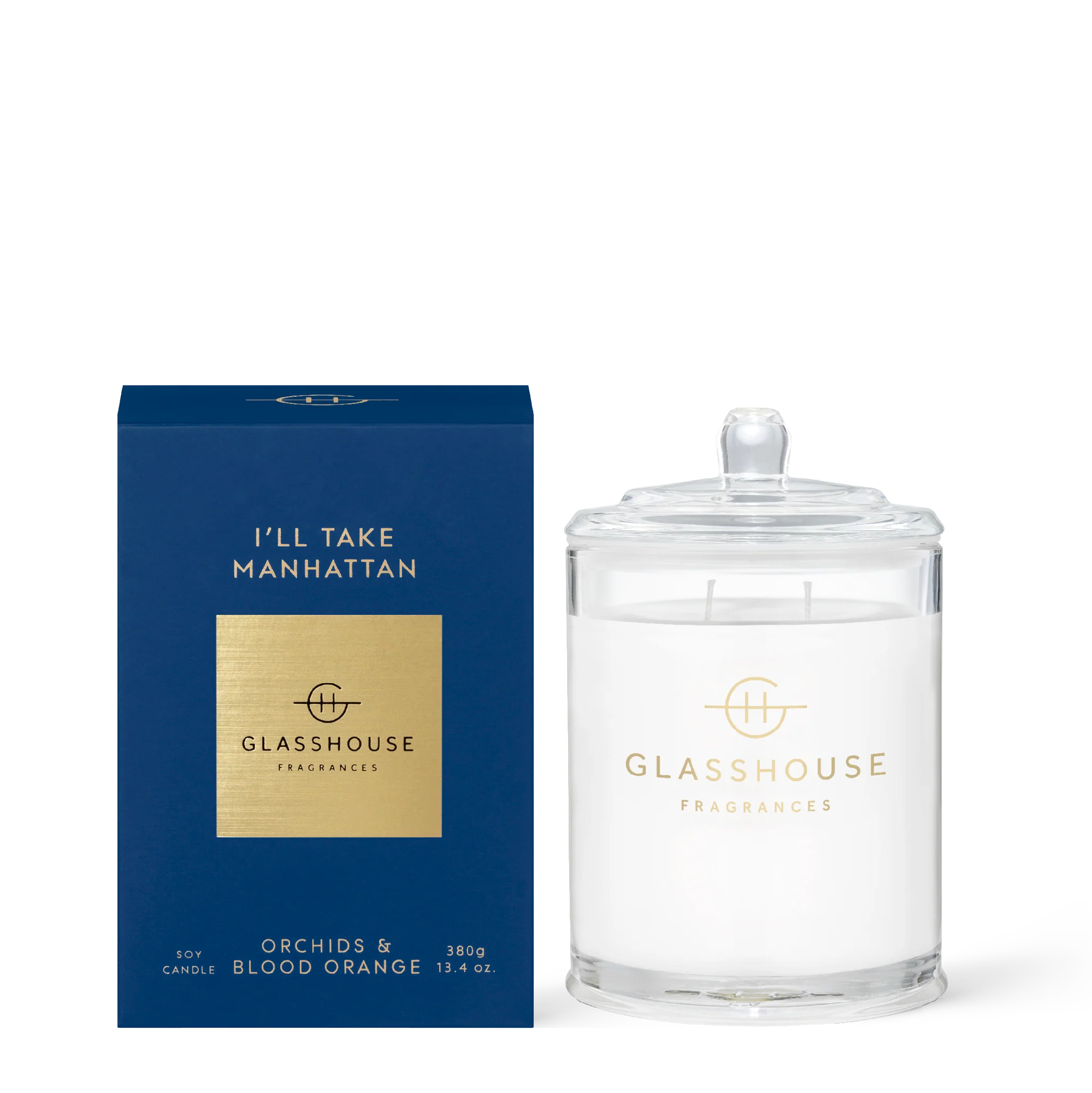 GLASSHOUSE I'LL TAKE MANHATTAN CANDLE