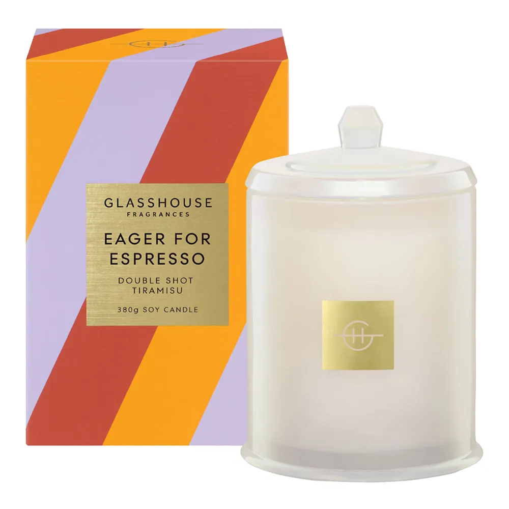 GLASSHOUSE EAGER FOR ESPRESSO CANDLE