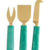 AQUA RESIN CHEESE KNIFE SET