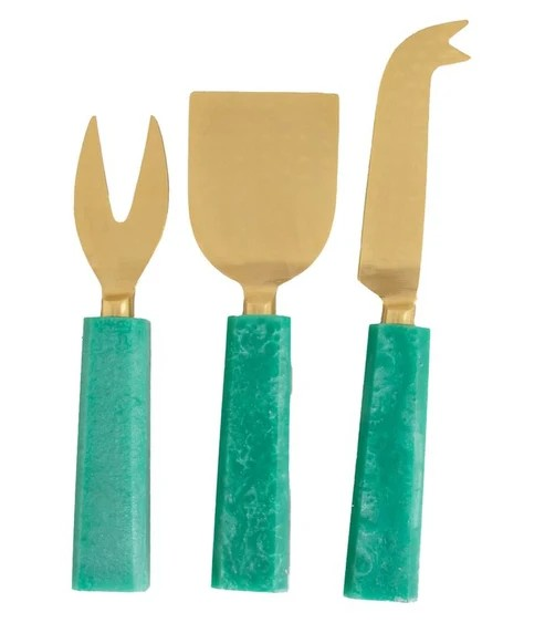 AQUA RESIN CHEESE KNIFE SET