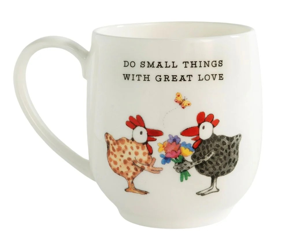 TWIGSEED FINE BONE CHINA CUP DO SMALL THINGS WITH GREAT LOVE 