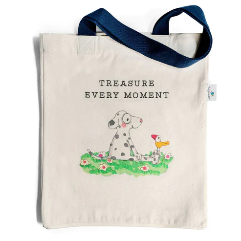 TWIGSEEDS TREASURE EVERY MOMENT TOTE BAG