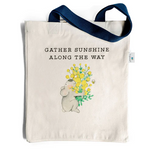 TWIGSEEDS GATHER SUNSHINE ALONG THE WAY TOTE BAG