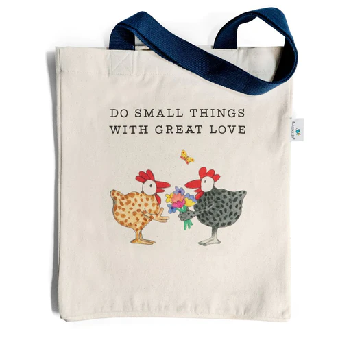 TWIGSEEDS DO SMALL THINGS WITH GREAT LOVE TOTE BAG