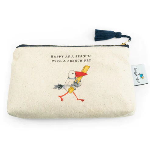 TWIGSEEDS HAPPY AS A SEAGULL WITH A FRENCH FRY POUCH