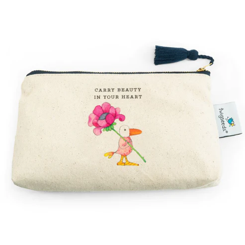 TWIGSEED CARRY BEAUTY IN YOUR HEART POUCH