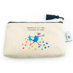 TWIGSEEDS EMBRACE ALL THE COLOURS OF LIFE POUCH 