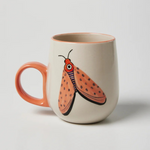 JONES AND CO PINK MOTH MUG 