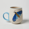 JONES AND CO SKY BLUE MOTH MUG