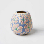 JONES AND CO PINK BLUE DAISYVASE SMALL