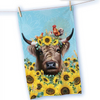 HIGHLAND COW TEA TOWEL