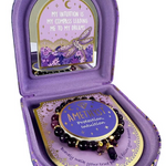 CRYSTAL POINT BRACELET AMETHYST
