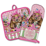 COTTON TEA TOWEL WONDA WOMBAT