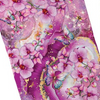 FUCHSIA  ORCHID TEA TOWEL LISA POLLICK