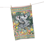 COTTON TEA TOWEL KOALA CUDDLES