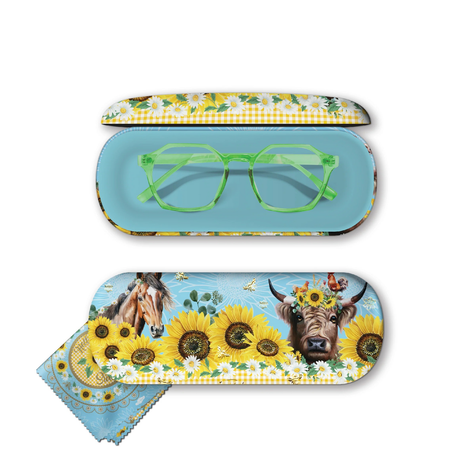 SUNNY COUNTRY GLASSES CASE