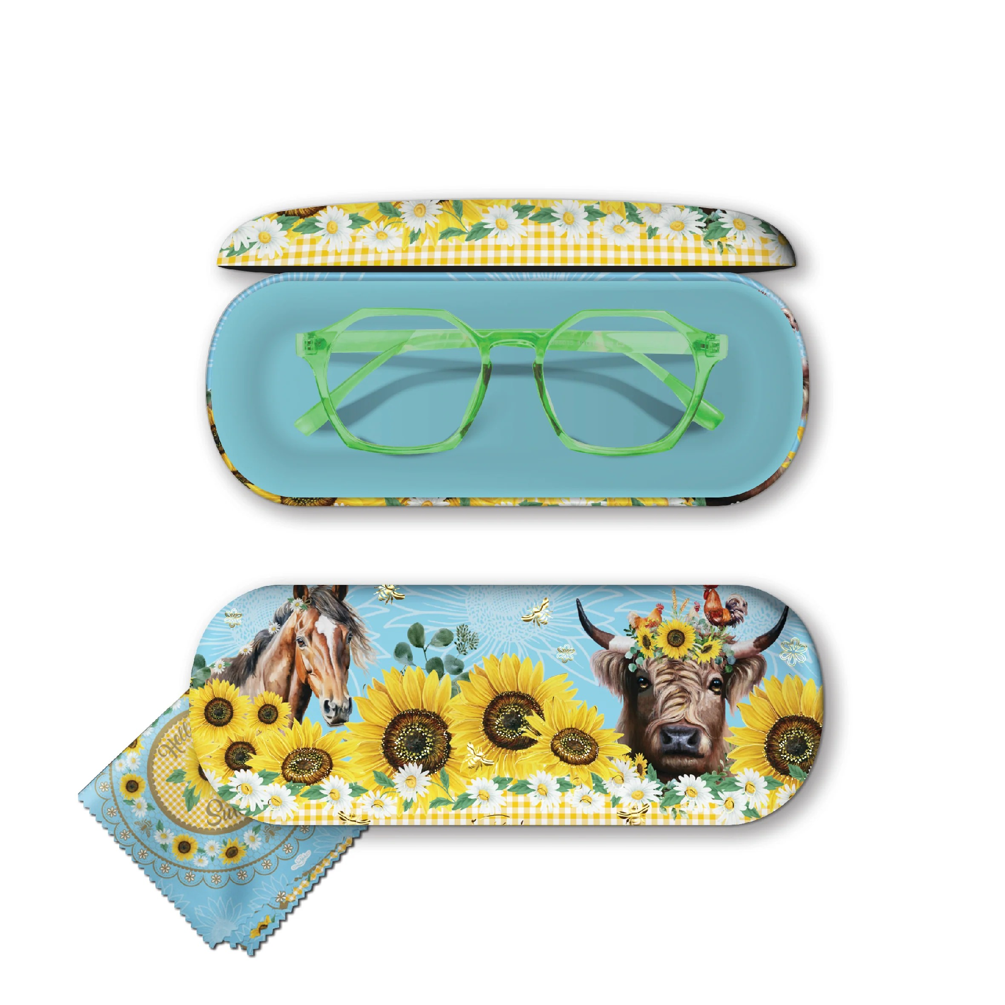 SUNNY COUNTRY GLASSES CASE