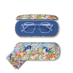TEATIME WRENS GLASSES CASE LISA POLLICK