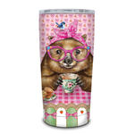 DOUBLE WALLED STAINLESS STEEL TRAVEL MUG WONDA WOMBAT