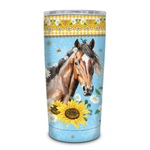 DOUBLE WALLED STAINLESS STEEL TRAVEL MUG COUNTRY COLLECTION