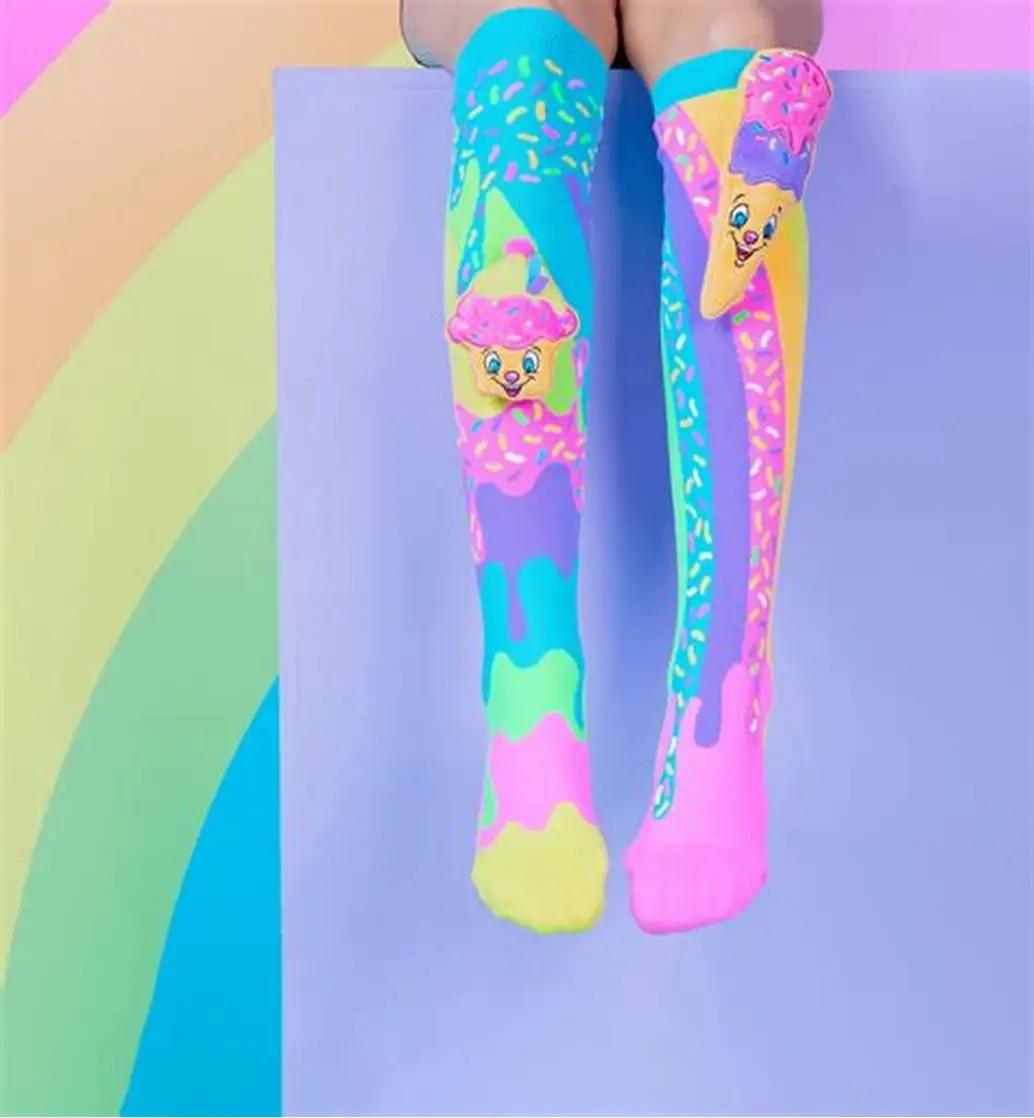 MADMIA ICECREAM AND CUPCAKE ADULT SOCKS
