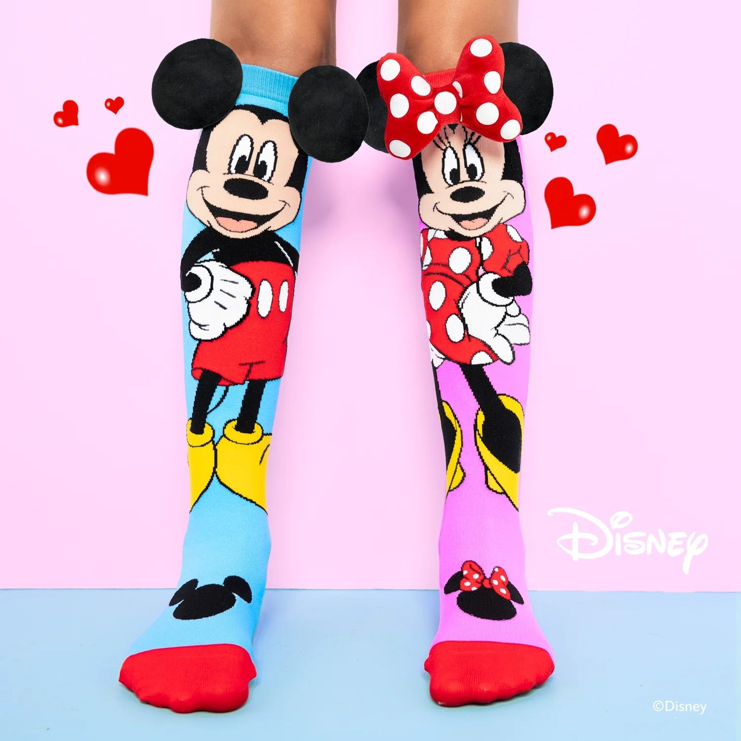 MADMIA MICKEY AND MINNIE ADULT SOCKS
