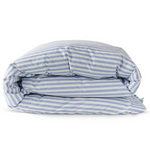 KIP & CO SEASIDE STRIPE ORGANIC COTTON QUILT COVER QUEEN 