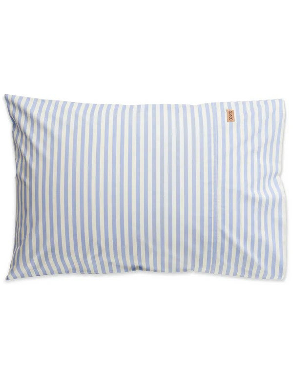 KIP & CO SEASIDE STRIPE ORGANIC COTTON PILLOWCASES 2P SET