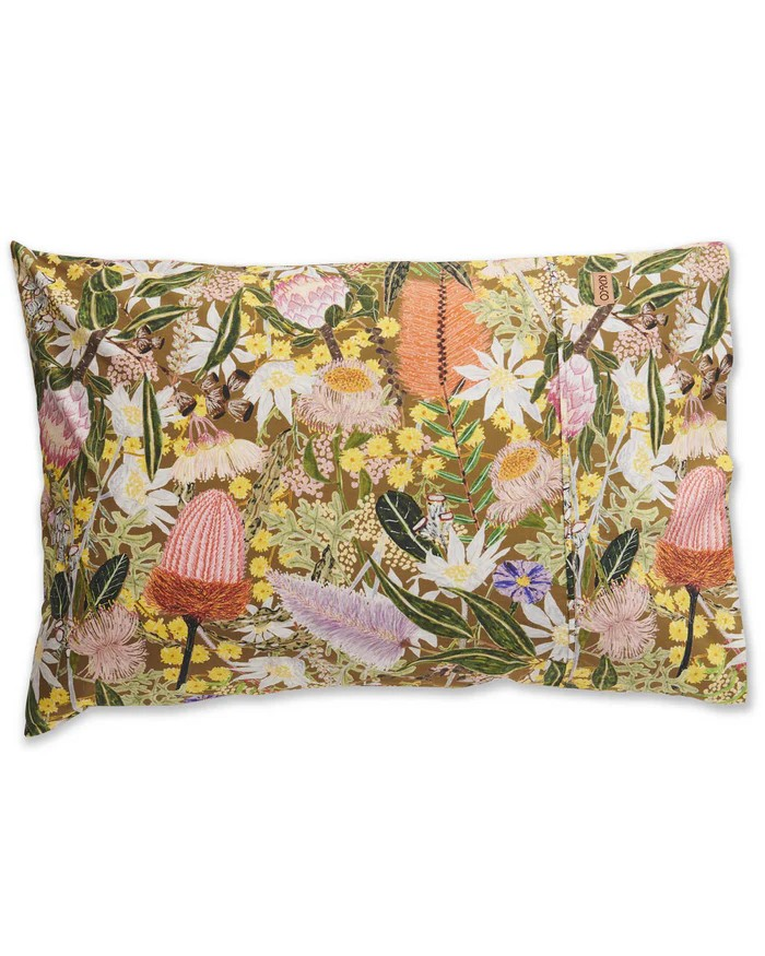 NATIVE PLANTATION ORGANIC COTTON PILLOWCASES 2P SET STANDARD KIP & CO