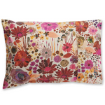 KIP & CO FIELD OF DREAMS SILVER ORGANIC COTTON PILLOWCASES STANDARD SET