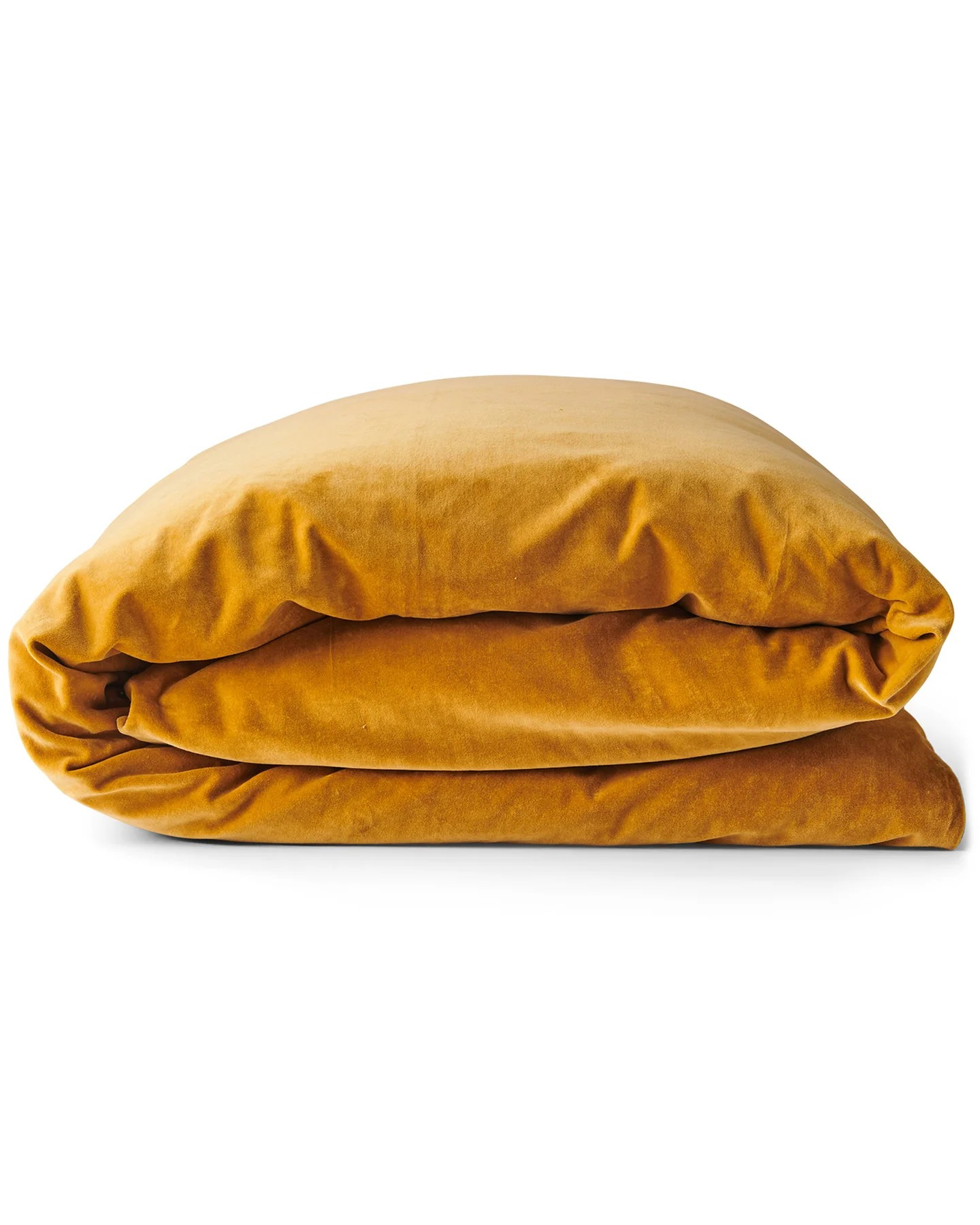 KIP & CO PECAN VELVET QUILT COVER KING 
